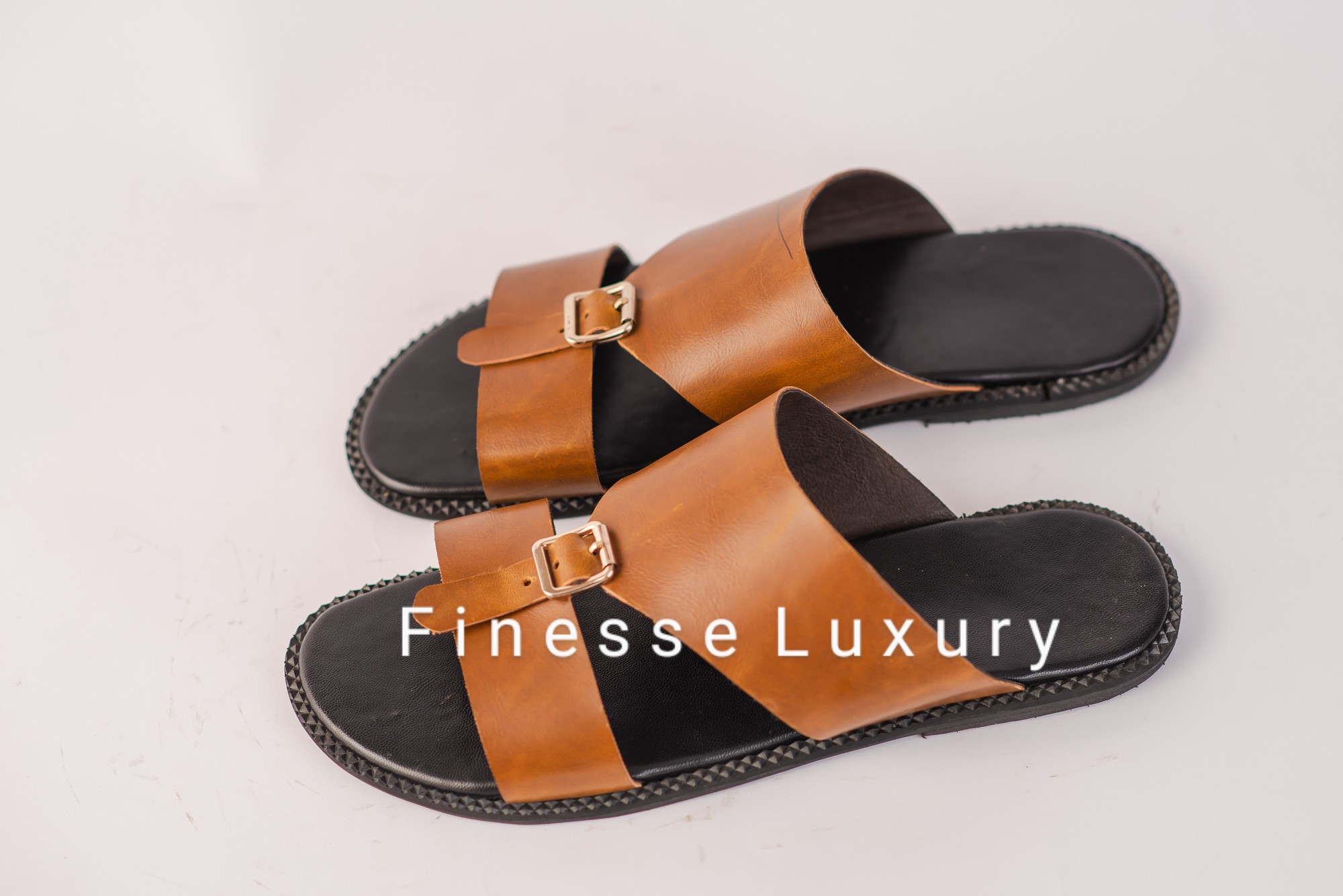 Latest leather palm discount slippers